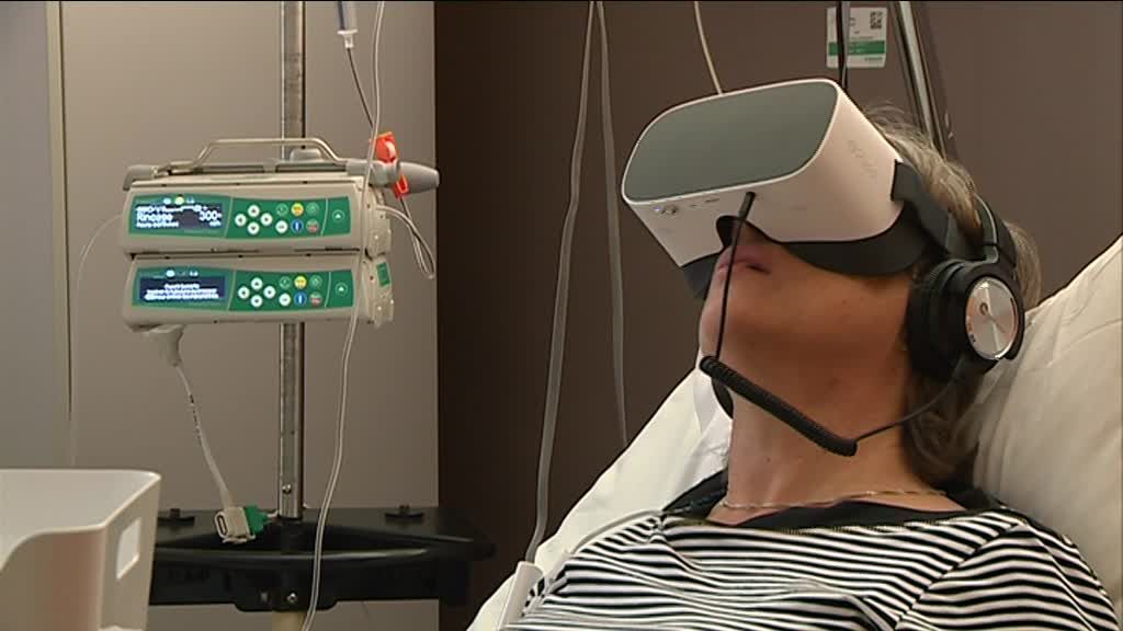 La réalité virtuelle pour distraire les malades en chimiothérapie