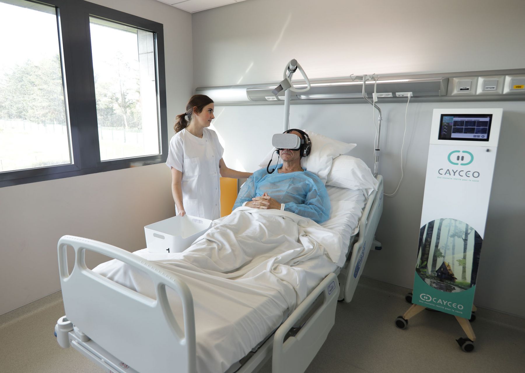 Soulager les patients grâce à la réalité virtuelle